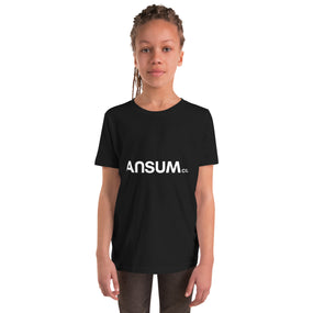 Ansumco. Girls Black T-Shirt Ansumco.