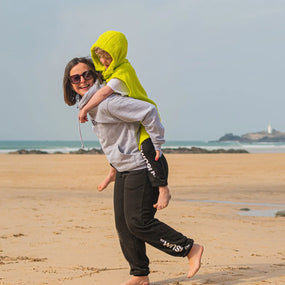 Ansumco. Kid's Changing Towel Poncho - Lime Green ansum.co
