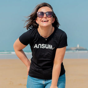 ANSUMco. Black Unisex Staple T-shirt Bella + Canvas 3001 Ansumco.