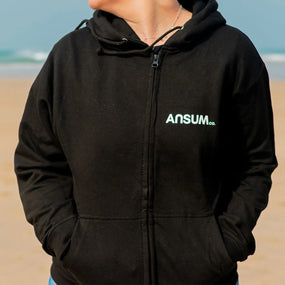 Unisex basic zip hoodie Ansumco.