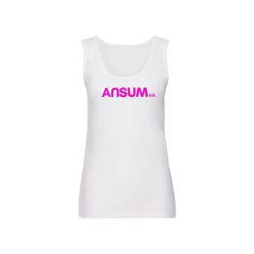 Ansumco. Essentials White Vest ansum.co