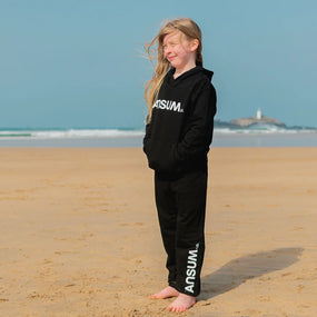 Ansumco. Girls Black Joggers ansum.co
